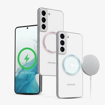 HighOn 메탈 스틸보드 맥세이프 링 (2매), 골드