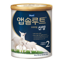 앱솔루트 프리미엄 산양 분유 2단계, 1개, 350g