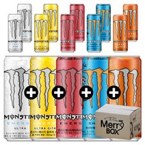 355ml x 15캔 혼합선택 몬스터 에너지 드링크 울트라 펀치 울트라썬라이즈 망고로코, 07){울트3+시트3+펀치3+망고3+썬라3}, 1세트