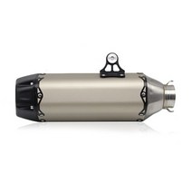 머플러 호환 ALconstar범용 배기 AK 개조된 스쿠터 머플러 대부분의 오토바이 ATV 피트 자전거 모토에 적, 01 C