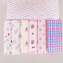 샌드위치포장지 왁스페이퍼 20p 토스트 쿠키선물 식품 딸기토끼 미니유산지, 6. 크레용 미니 유산지
