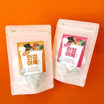 한입어묵오뎅국 오뎅국물 만들기 티백 2종 (매운맛/순한맛), 매운맛