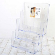 A4 꽂이 3단 하나씩 가져가세요 전시회 전단지거치대, 1개