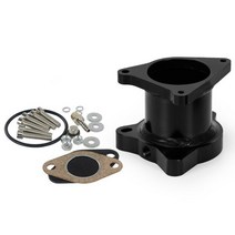 자동차 머플러 배기 튜닝 소음 LZONE - EGR 삭제 키트 VW 골프 Mk5 2.0tdi Skoda Egr 밸브 JR-EGR03, 02 Black