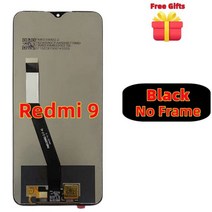 Xiaomi Redmi 9 9A 9C LCD 디스플레이 터치 스크린 디지타이저 레드미 M2004J19AM2004J19C 어셈블리 교체, Redmi 9 No Frame