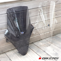 신형 PCX 롱윈드스크린 71cm 바이커즈 클리어스크린 스모크스크린, 스모그