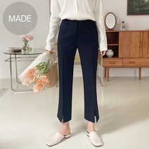 투투 [당일발송]3XL 여성용 앞트임 슬랙스 주문폭주 세미부츠컷 봄 여름 스판 빅사이즈g43