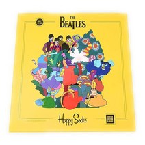 Happy Socks 비틀즈 옐로우 잠수함 6팩 수집가용 LP 박스 모음, Multi