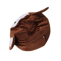 THE VEDO SHOP 어린이 빈백 콩 가방 의자 슬립커버 박제 동물 보관 커버, 설명, 원숭이