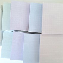 모눈 줄 접착 종이 스티키 노트 점착식 스티커 메모지, 일반줄접착메모지(그린)