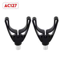 낚시 거치대 선상 받침대 차량용 hirisi 2pcs 잉어 낚싯대 나머지 헤드 은행, ac127