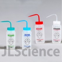 [JLS] 국산 라벨광구세척병, Ethanol-500㎖