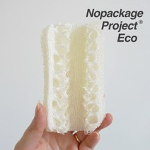 NPE 생분해 천연 루파 수세미 [원통 제로웨이스트 주방 생수세미 열매 욕실 다용도 바게트수세미], 색상:NPE|사이즈:원통 천연 수세미, 단품