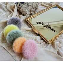 호빵 핸드메이드 비트리즈 수세미 손뜨개 뜨개 친환경 국산 아크릴, 2.스킨