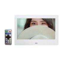 동영상액자 영상액자 ["1/2pcs 7inch LED 스크린 디지털 사진 프레임 전자 앨범 지원 음악/비디오/사, 02 White