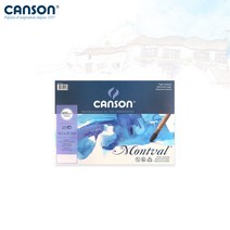 캔손 몽발 수채패드 300g 18x26 12매입 1면제본, CA807-PDB5