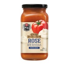 백설 로제 파스타소스, 455g, 5개