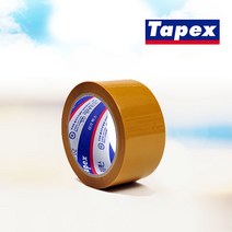 테이팩스 황색 OPP 테이프 48mm x 40M (1입) l 박스테이프