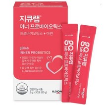 지큐랩 이너 프로바이오틱스 30p, 60g, 16개