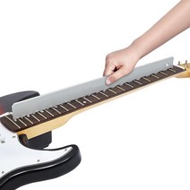 Frautron 기타 넥 노치 스트레이트 엣지 4mm 두께의 알루미늄 유지 보수 설치 도구 Gibson 62.9cm(24.75인치) 펜더 64.8cm(25.5인치) 및 대부분의