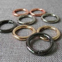 오링클립 가죽공예 열쇠 고리 가방 벨트 버클 걸쇠