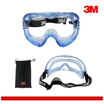 3M 보안경 고글 작업용 화학 쓰리엠 안전 김서림방지 safety goggle 보호안경 도색 페인트작업 _HIKT, 단품