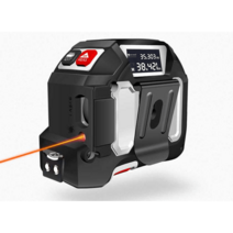 적외선 레이저 거리 측정기 눈금자 독일산 전자, 레이저 줄자60m[독일몰드코어/m in ft]