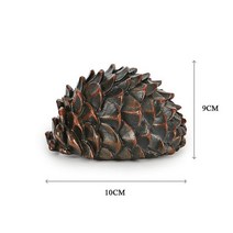 가정용금고 디지털 스마트 사무용 지문인식 금고 돈통 소나무 견과류 키 숨겨진 보관 상자 수지 자동차 키 분실 방지 보관 안전 예비 홀더 상자 홈 여행 자동차 트럭