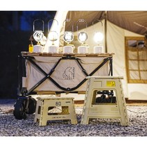 슬로워 폴딩 스툴 카지노 CASINO 감성 인테리어 캠핑 체어, 블루 BLUE