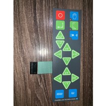 판넬절단기 Charmilles 워킹 와이어 스파크 기계 핸드 컨트롤 박스 버튼 패널/멤브레인 스위치, 한개옵션0