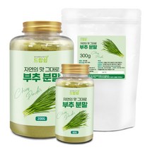 부추 분말(국산) 모음 부추 가루 선식 수제비 반죽, 부추 분말[국산] 200g[통]