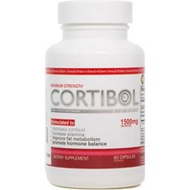 Cortibol Cortisol Manager and Blocker Adrenal Extract Nutritional Supplements for Men and Women, One Color, One Size