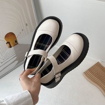 도톰한 바탕 메리진 싱글 슈즈 여자 년 가을 얇은 jk 신발 리시 롤리타 스커트