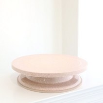 플라스틱 돌림판 꽃꽂이 작업대 27x7cm 코랄핑크, 쿠팡 본상품선택, 상세페이지 참조