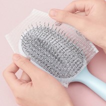 헤어브러쉬커버 50매 머리빗망 빗커버 머리카락거름망, 옵션명, 브러쉬 클린 시트 50매