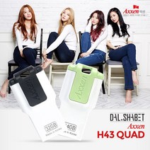Axxen 액센 H43 QUAD USB 2.0, 핑크, 128GB 핑크