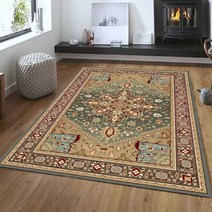 터키 만다라 거실 용 대형 카펫 침실 미끄럼 방지 방수 기하학 지역 러그 Parlor Floor Mat Tapis