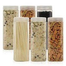 비프로젝트 냉장고 사각(화이트) 보관용기(대 1200ml) 6개, 단품