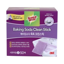 3m 베이킹소다 시트형 50개 청소용수세미 코스트코, 2팩