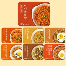양많은 냉동 식단 도시락 맛있는 직장인 점심 간편 볶음밥 아침 간편식 7종 편한한끼, 250g, 14팩