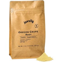 Jovvily 오레곤 포도 뿌리 분말 8 oz.?Settle Stomachs - 자연 정화＊(8온스) 8온스