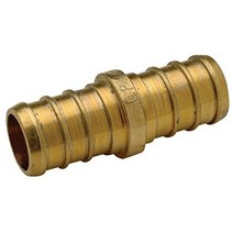 Zurn QQC33GX Pex Brass Coupling １/2” Barb Lead Free, 1