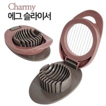 [일오삼유통] 야채슬라이서 오이채칼 양파홀더 껍질제거기 주방칼 감자칼 포테이토칼, 혹★ 쿡차미 에그 슬라이서(1161) 계란 커팅기 달걀, [좋아요]