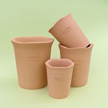 로자리안 웨이브 15호 허니 에보니 수제 국산 빈티지 토분 화분, 단품