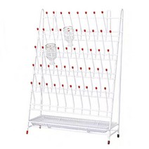 연구소 비커 건조대 실험실 랙 거치대 스탠드 선반, 48 자리