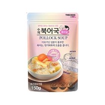 더독 수제 북어국 150g 4개묶음 애견애묘 보양식노령견에게 고마운 마음을 전하는 음식, 30개