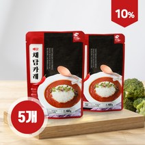 매운 채담카레 3분요리 간편식 자연주의 다이어트 채소 채식 순수람 160g, 매운 채담카레 160g x  5개