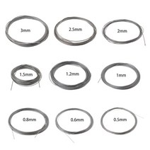스텐난간대 새로운 스테인레스 스틸 와이어 로프 소프트 낚시 리프팅 케이블 빨랫줄, 05 0.6mm