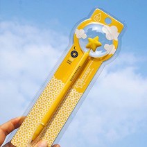 별모양 실리콘 소재 야광 볼펜 메시지 카드 선물, 없음