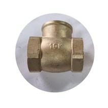 황동 스윙 체크 밸브 나사식 체크밸브 역류방지밸브 5kg 10kg, 황동체크15A